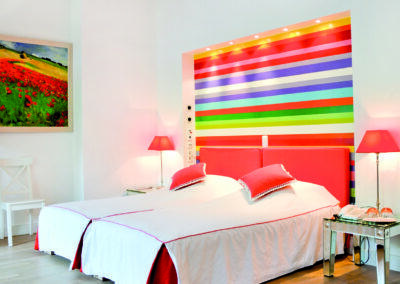 Betten in der Suite Gabriela
