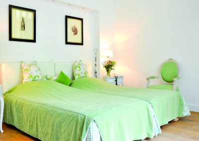 Betten in der Suite Dr. Graf-von-Keyserlingk