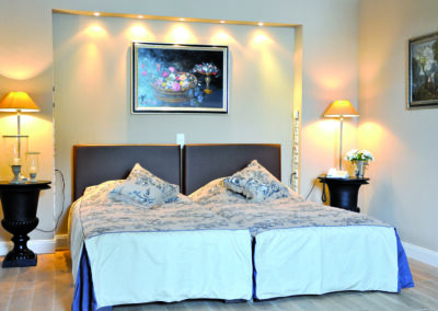 Betten in der Suite Dr. Leonhardt