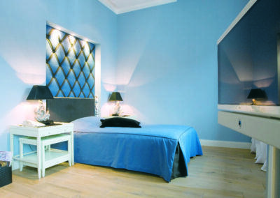Bett in der Suite Maria Schlegel