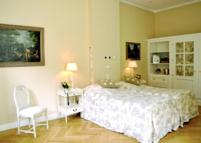 Betten in der Suite Marie-Christien